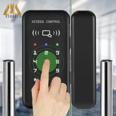 China 1000 wooden door lock with password and interior ministry anti-theft glass security lock XM-R1 card door electric lock for sale