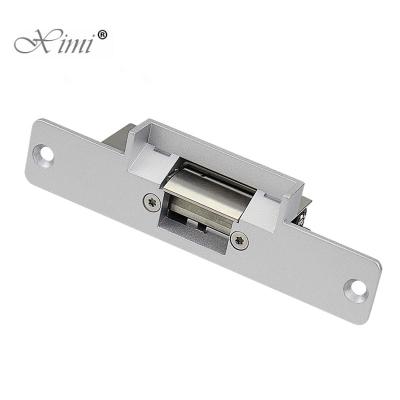 China Stainless Steel Electric Door Strike Lock For Access Control Doorphone System Intercom Use GOLD NO Mode Close Mouth Electric Strike Lock XM-150C for sale