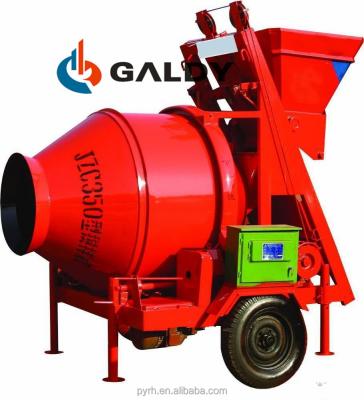 China Electric Motor Self Loading Drum 350 Liter Concrete Mixers For Sale 560L for sale