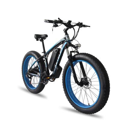 China Mountain Ebike Offroad, European Standard 350W Aluminum Alloy 13AH Adult Electric Bicycle for sale