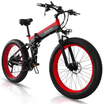 China Convenient and popular EBIKE aluminum alloy, adult folding EBIKE, 250W fat tire performance folding electric bicycle for sale