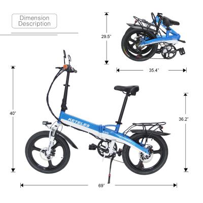 China Alloy EU Spot 250W36V14AH Aluminum Electric Bicycle , Adult Integrated Wheel Mountain EBIKE for sale