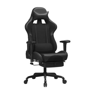 China Factory Direct Cooling Silla PU Swivel High Quality Leather Cheap Adjustable Desk Computer Racing Gaming Chair for sale