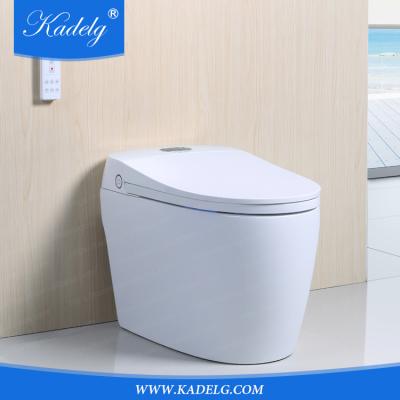 China Automatic Operation Made In China Floor Standing Ceramic Smart Toilet for sale