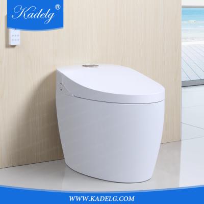 China Automatic Operation Modern Design Bathroom Back To Wall Smart Toilet Without Cistern for sale