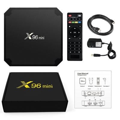 China HD TV Asher X96 MINI Android TV Box S905W 4K 1G RAM 8G ROM Smart Tv Box MINI X96 for sale