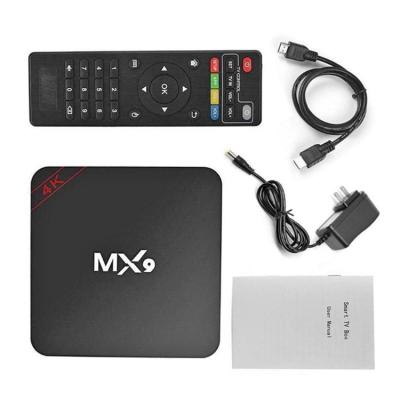 China Hot Sale Quad Core In Box Brazil RK3229 MX 9 Chips Full HD 1080p Smart Android Media Player Google TV for sale