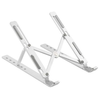 China Adjustable Aluminum Laptop Stand (Height) Home Work Computer Bracket Foldable Height Adjustable Stand for sale