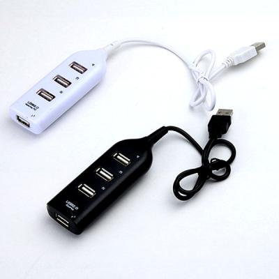 China Asher High Speed ​​Mini USB 4 USB Hub ABS Left Hub for Tablet for sale