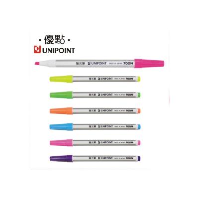 China Promotional Markers & Colorful Highlighters ACE Unipoint 700N Highlighter Pen for sale