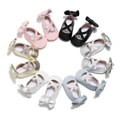 China Factory Wholesale Flat Design Toddler Princess Shoes Soft Soles Baby Non-Slip Sandals For Girls Summer for sale