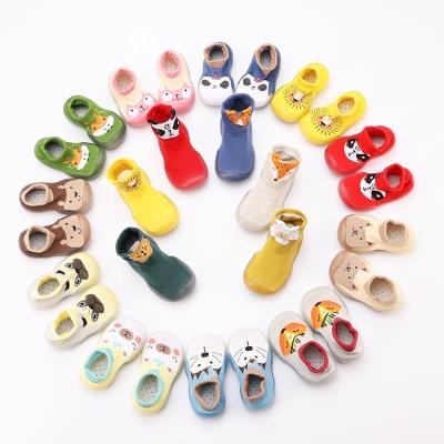 China QUICK DRY Many Available Toddler Shoes Cartoon Baby Designs Socks Rubber Shoes For Babies for sale