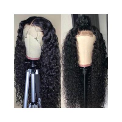 China Factory Wholesale Deep Wave Brazilian Hair Extensions Hd Lace Front Wig Directly for sale