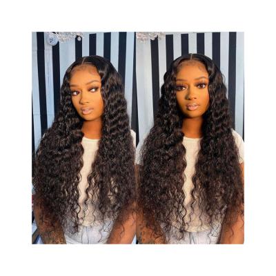 China Deep Safe and Healthy Lace Front Brazilian Water Wave Hair Wigs 13*6 Hd for sale