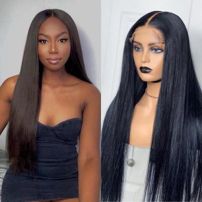 China Silky Straight Wave 10a Cheap 100% Preplucked Virgin Brazilian Curly Baby Hair Human Hair Wigs Lace Front Wig Cuticle Aligned For Black Women for sale