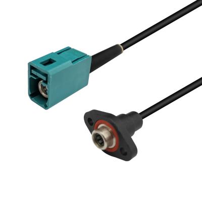 China 4 gigahertz prácticos FAKRA al cable de FAKRA, cable femenino de la cámara FAKRA Z de HD en venta