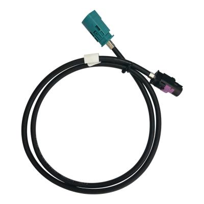 Cina FAKRA coassiale durevole HSD LVDS 4 Pin Cable, femmina diritta di HSD a cavo maschio in vendita