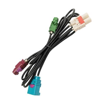 China LVDS 4 Kabel-Kabelstrang Pin FAKRA HSD für Auto-Antennen-Kabelverbinder zu verkaufen