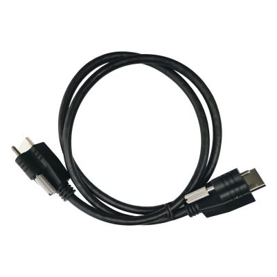 Cina Maschio alla stalla del cavo di Pin Waterproof HDMI del maschio 19 per Media Player in vendita