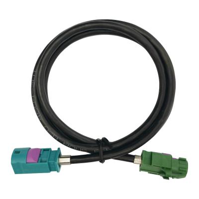 China Varón práctico del código del cable Z de FAKRA HSD a la hembra del código de E para automotriz en venta