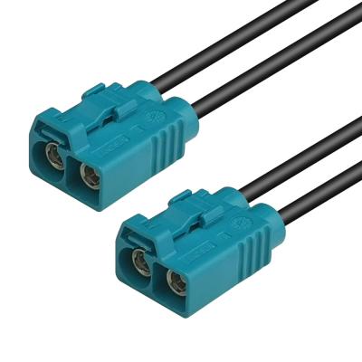 China Dubbele FAKRA-connector Z-code voor integratie van een antenne Te koop