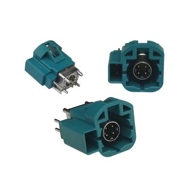 China 6 GHz Frequência Hsd Fakra / Fakra Hsd Conector 60 V Rms Tipo recto OEM ODM Aceitar à venda