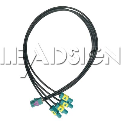 Cina Cavo coassiale Quad Fakra 4 in 1 Cavo per dati automobilistici Cable codice Z in vendita