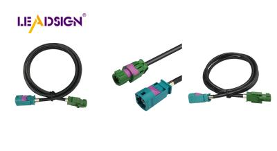 China Cables HSD con conectores 4Pin de código E a Z para sistemas automotrices en venta