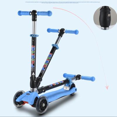 China PU Perfect Design New Child Folding Kick Scooter With EN71 Test Report for sale