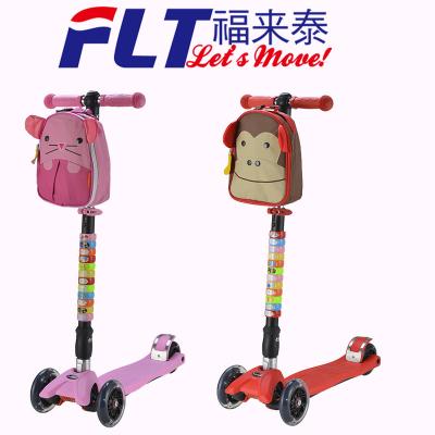 China Cute PU Lunch Bag Strapped New Maxi Folding Kick Scooter Kids With EN71 Test for sale