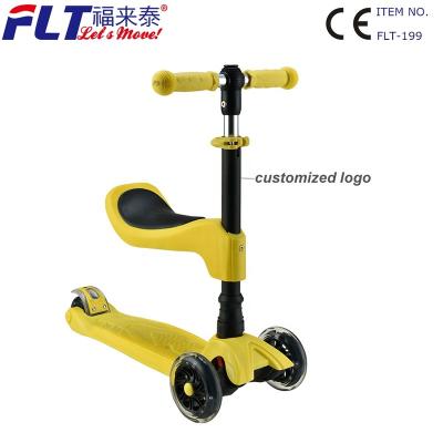 China PU FLT 2-in-1 Kids Kick Scooter with Removable Seat Great for Kids & Toddlers Girls or Boys for sale