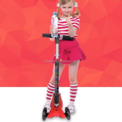 China Durable PU Child Age Freestyle Folding Kick Scooter for Kids Fun and Fitness for sale