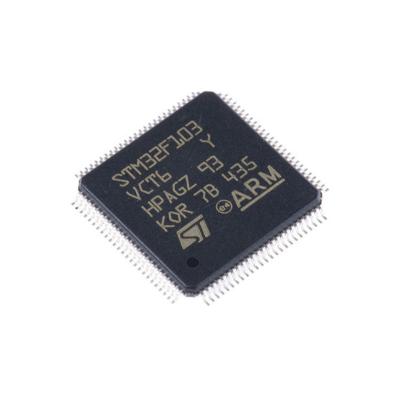 China New and Original ARM STM32F103VCT6 Microcontrollers - MCU LQFP-100 in stock STM32F103VCT6 for sale