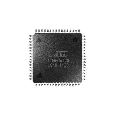 China New and original ATMEGA128-16AU 8-bit microcontrollers - TQFP-64 MCU in running ATMEGA128-16AU for sale