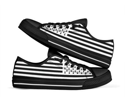 China Custom Made Canvas High Top Low Top Sneaker Retro Fashion Trend Sale Shoes For Men for sale