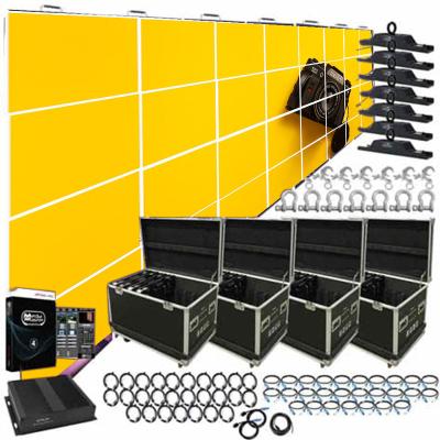 China Stage LED Wall Ledseer Video Wall Panel Curved Background P391 DJ Stage Led Screen for sale