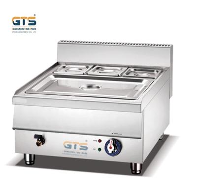 China Commercial Counter Top Electric Adjustable 4 Pans Bain Marie 600mm Supermarket mart Restaurants Cafeteria Canteen Food Warmer zu verkaufen