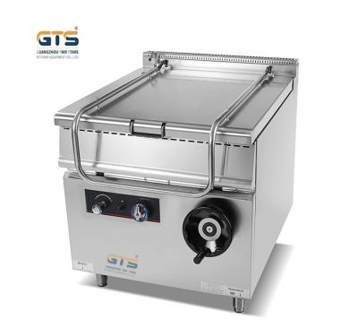 Китай Commercial Kitchen tilting brat Gas Tilting Braising Pan Automatic Jacketed Kettle 80L Boiler Catering Supply restaurant ranges продается