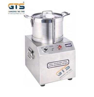 Chine New Commercial 15L food chopper stainless steel ginger garlic peanut meat Vegetable Humus Cut up Chopping machine 3/4/6/10/15L à vendre