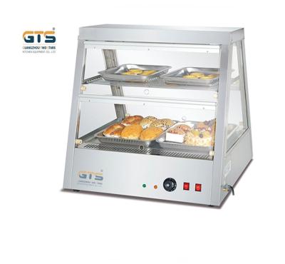 China commercial Electric Fast food display showcase Warmer 700mm Counter Fried chicken Fries potato chips pops Advertise Fast Food à venda