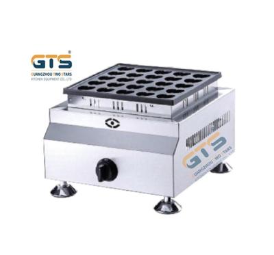 China GTS CE Professional Health Gas Non Stick Crepes tefal Pancake Maker 25 holes Auto OEM Takoyaki Maker / Electric - 50 holes Te koop