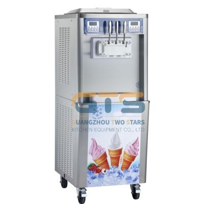 China Multifunctional Soft Ice Cream Machine Modern Restaurant Kitchen Equipment Appliances à venda