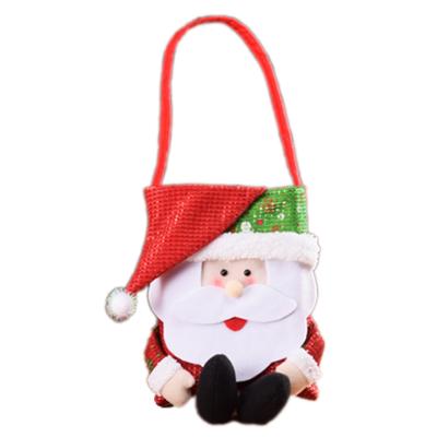 China Exquisite Tote Bags Christmas Snowman Candy Festival Stuff Christmas Decorations Christmas Gift Bag for sale