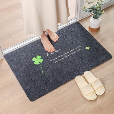 China Polyester Machine Washable Soft Weave Household Kitchen Waterproof Mats For Floor for sale