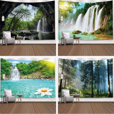 China Central Institute of Statistics simple style wall background decoration household wall tapestry Northern Europe for sale