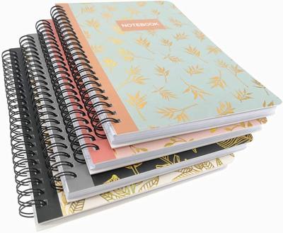 China Customized Tied Neat Spiral Notebook Printed Spiral Notebook Journal Wire Sketch Book for sale