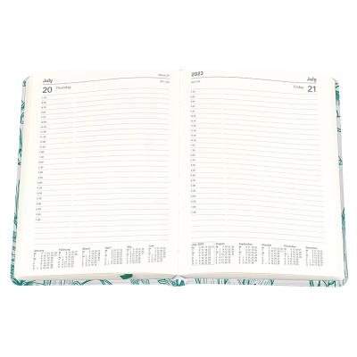 China Weekly Daily Lines Diary 186Sheets Day Planner Calendar Daily Loose Leaf Diary Printing for sale