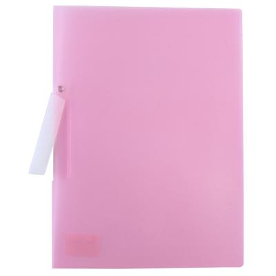 China Office.School.Home.Gift Plastic Transparent Rotary Folder Side Open Report Button Folder Report Cover for sale