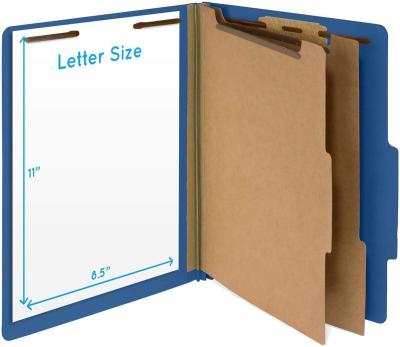 China Promotion\Business\Material Size PP Folders Manila Letter Tab Plastic Colored File Folders Classic 1/3 Cut School\Office Stationery for sale