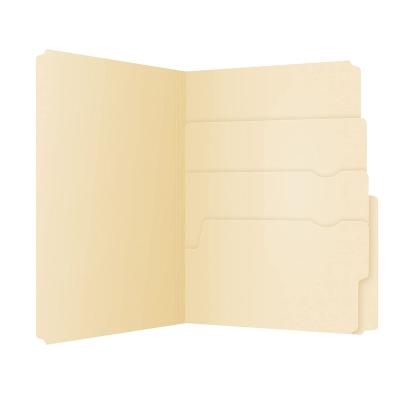 China High Quality Promotion\Business\School\Office Stationery Letter Size Split It Up Folder Manila Folders for sale